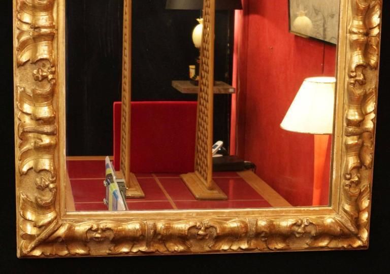 Mirror In Gilt Wood And Gesso From The 19th Century Period Of Napoleon III photo Home Decor