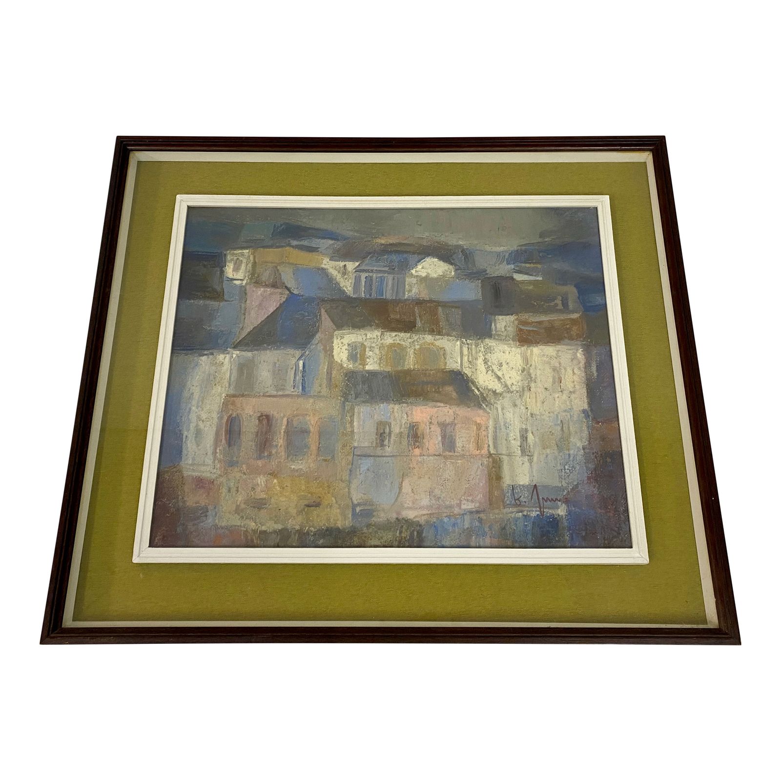 1970s Italian Painting, Oil On Canvas