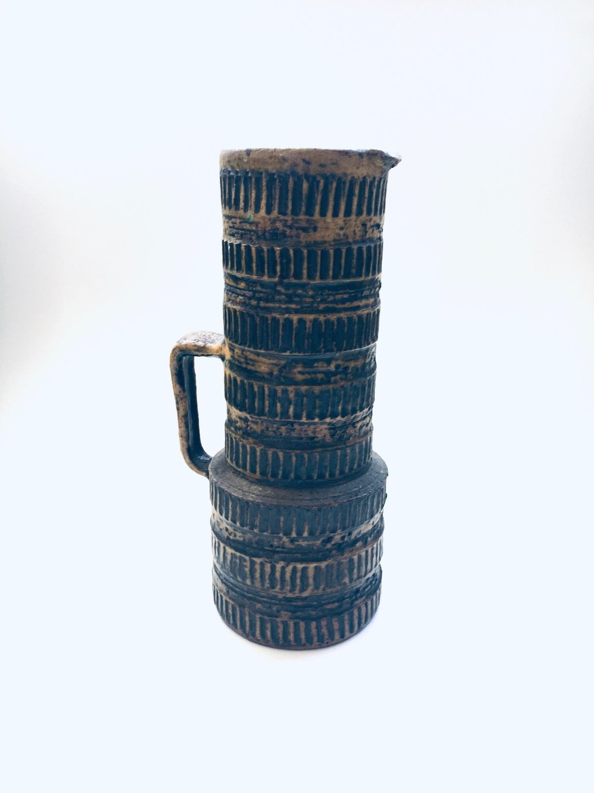 Vintage Spara Schamotte Keramik Studio Art Pottery Vase, W Germany 1960's photo Home Decor