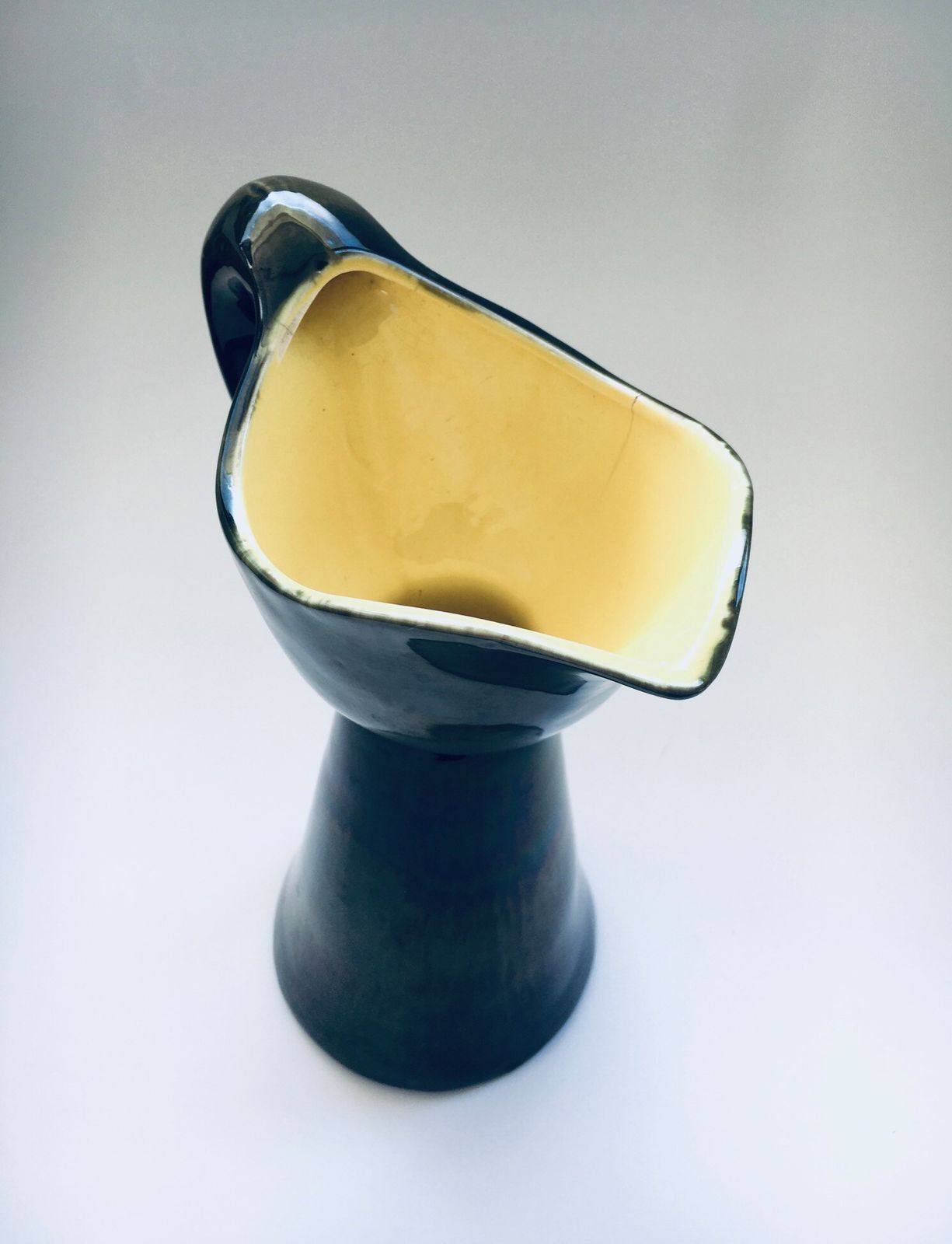 Mid Century Art Ceramic Karaf Van Alexandre De Wemmel, België, Ca. Jaren 1950 photo vinterior