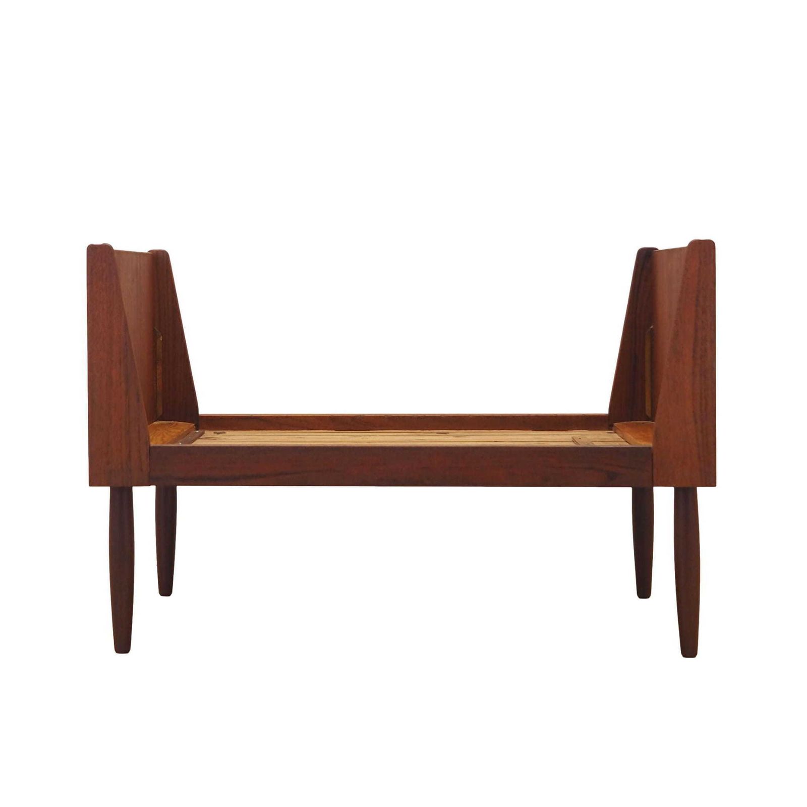 Teak Bed, Danish Design, 1970s, Manufactured In Denmark