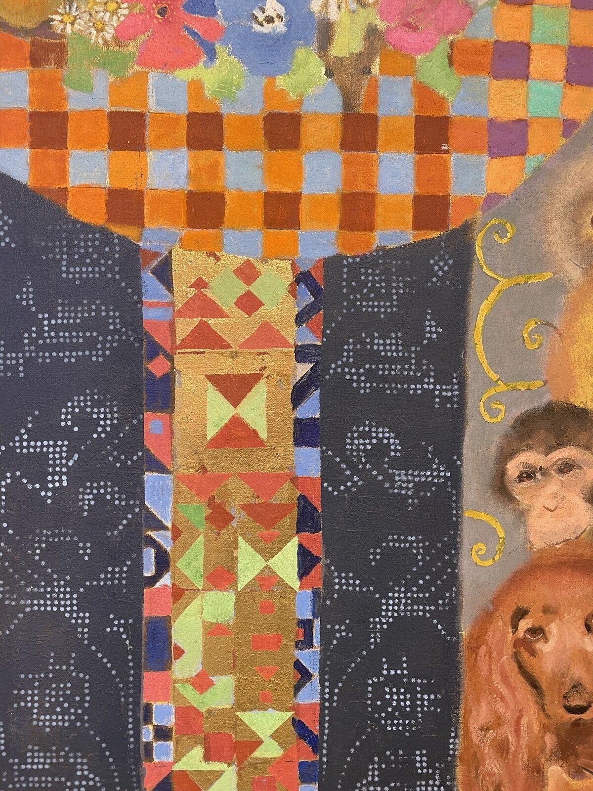 Large Painting By Jos Seeuws, 1970s photo 4500.0