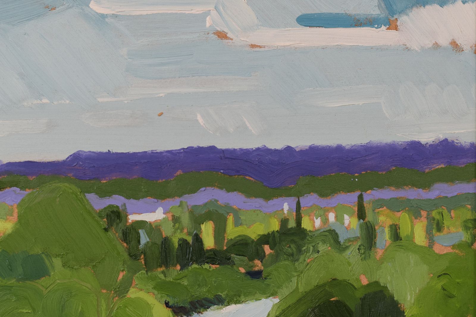 The Terrace, Richmond Hill, En Plein Air photo Art