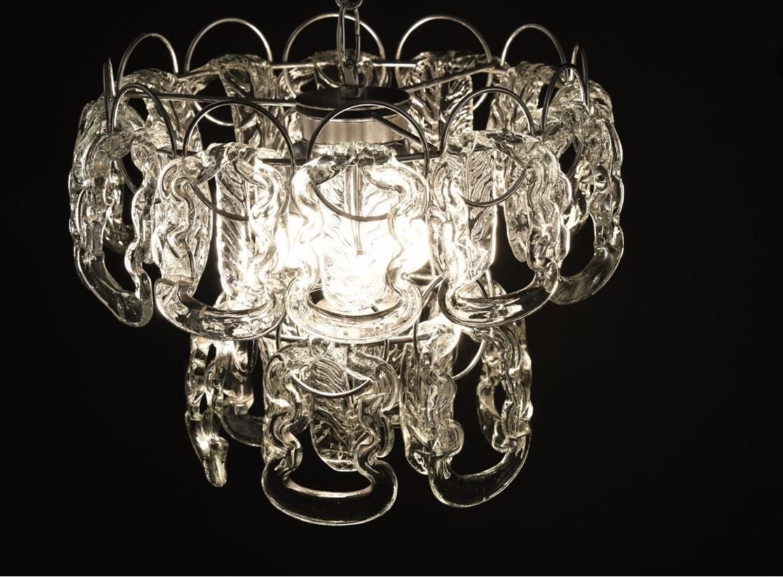Giogali Murano Chandelier 1960 photo Lighting