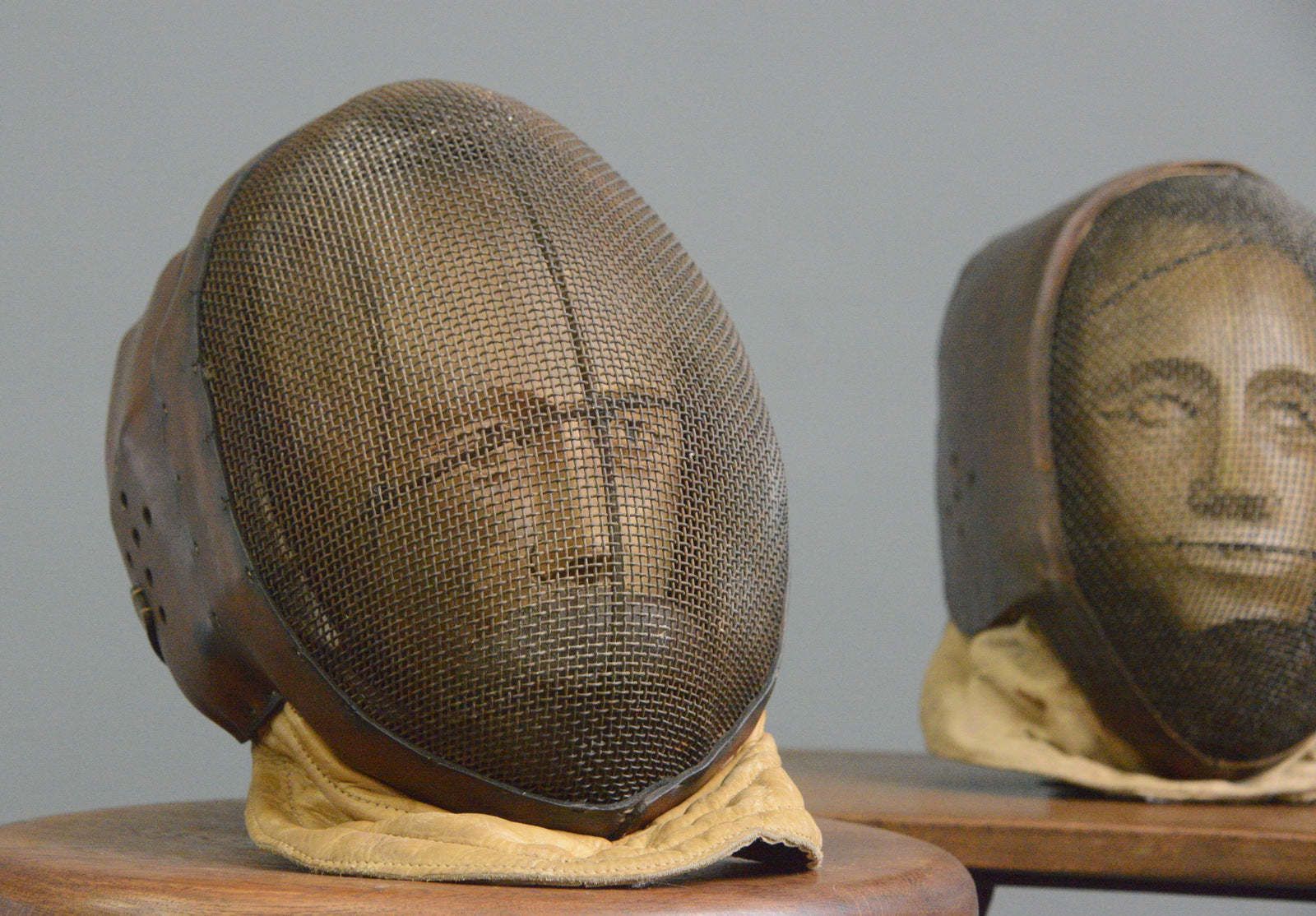 Collection Of Fencing Equipment Circa 1920s photo Home Decor