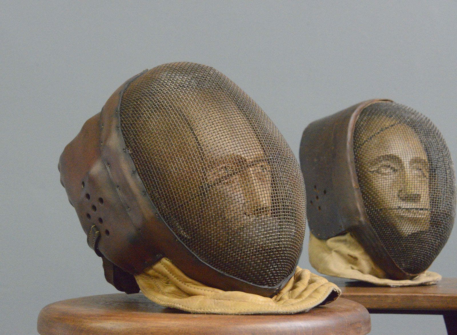 Collection Of Fencing Equipment Circa 1920s photo vinterior
