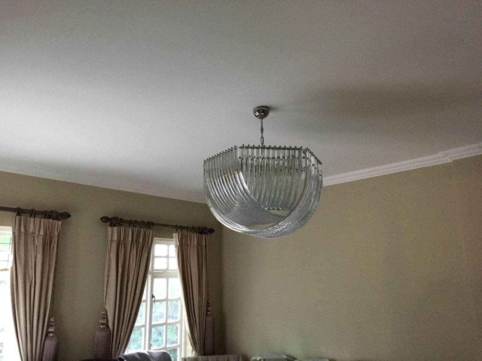 Murano Glass "Arch" Triedo Sputnik Chandelier photo furniture