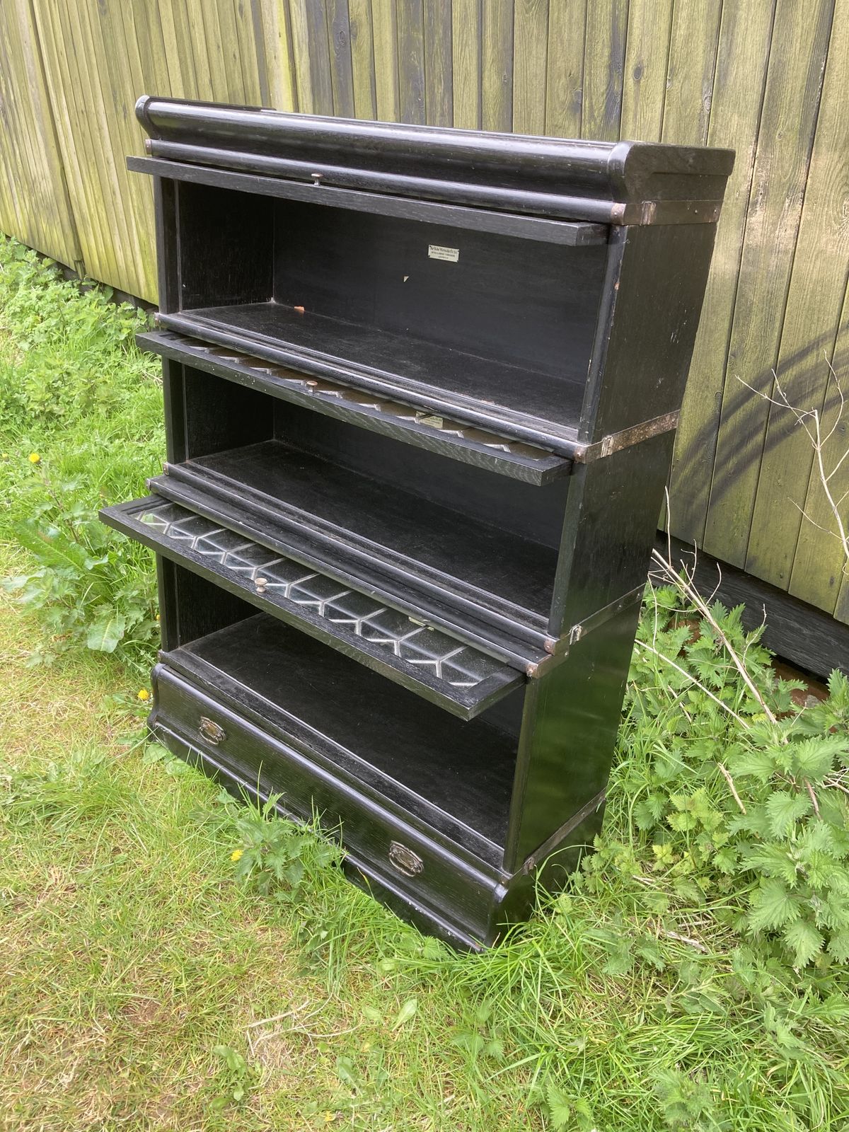 Barristers Bookcase Globe Wernicke photo vinterior
