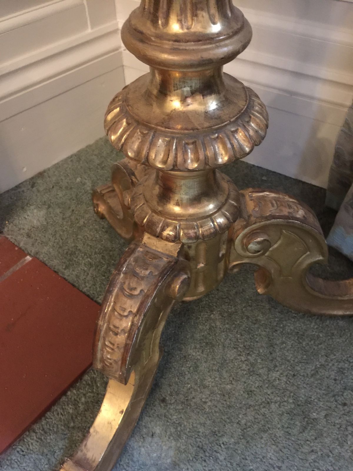 Stunning Nineteenth Century Country House Marble Topped Tripod Table photo vintage