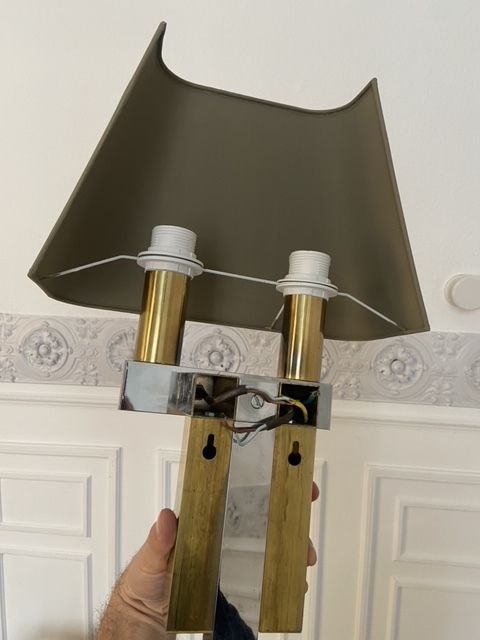 Pair Of Sconces, Willy Rizzo For Lumica, Italy, 1970s photo buy