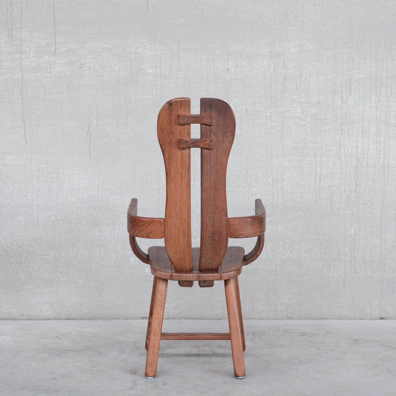 Set Of Four Oak Mid Century Dining Chairs photo 2200.0