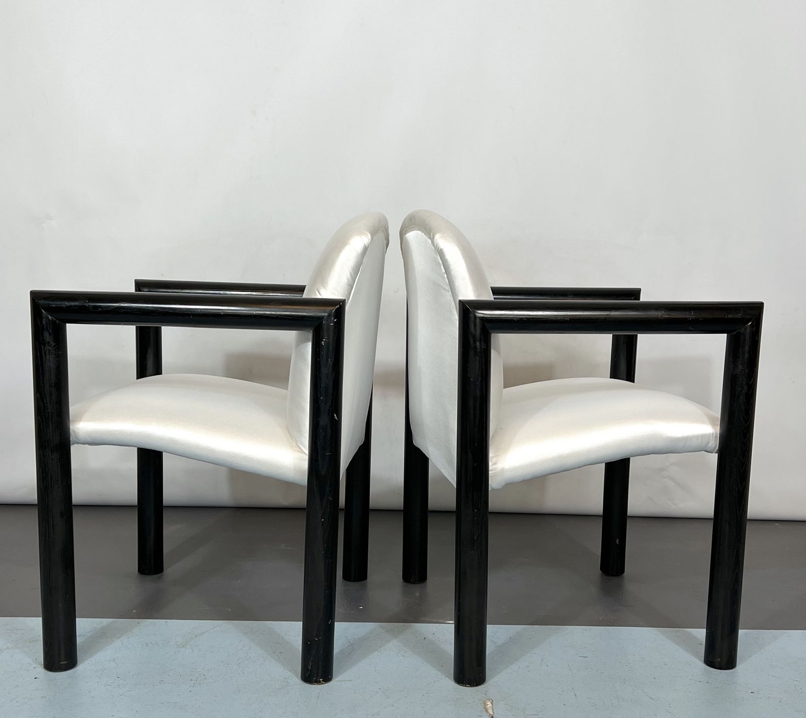 3670.0299999999997 Mid Century Italian Modern Set Of 4 Armchairs From 70s photo