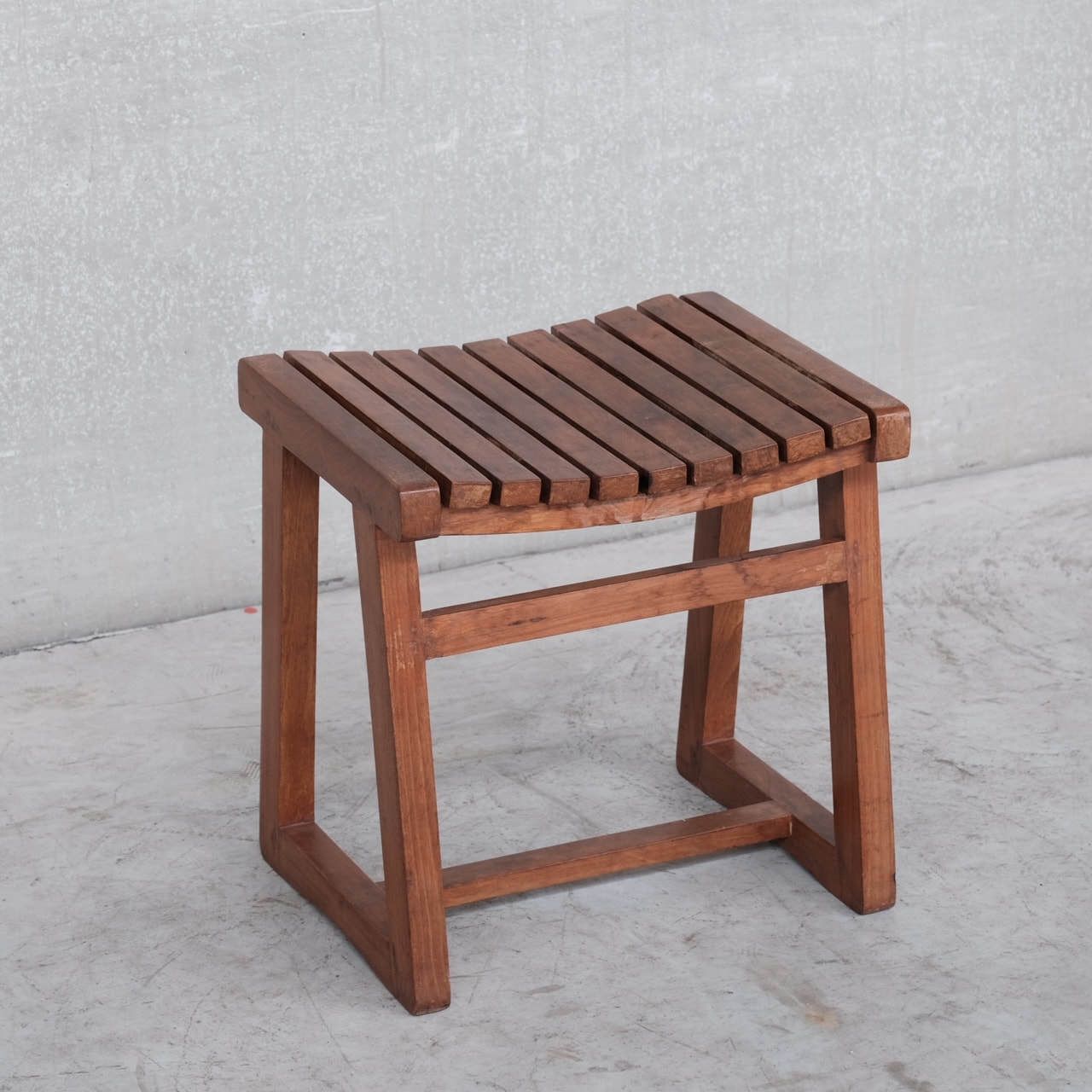 Pair Of Pierre Jeanneret Teak Stools Pj 011029 photo 8500.0