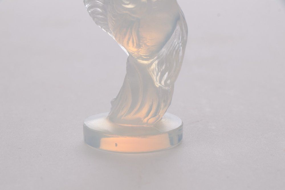 French Art Deco Opalescent Glass Fish By Sabino C.1930 photo vintage