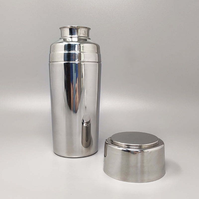 1970s Gorgeous Cocktail Shaker With Ice Bucket By Mepra. Made In Italy photo 309.0