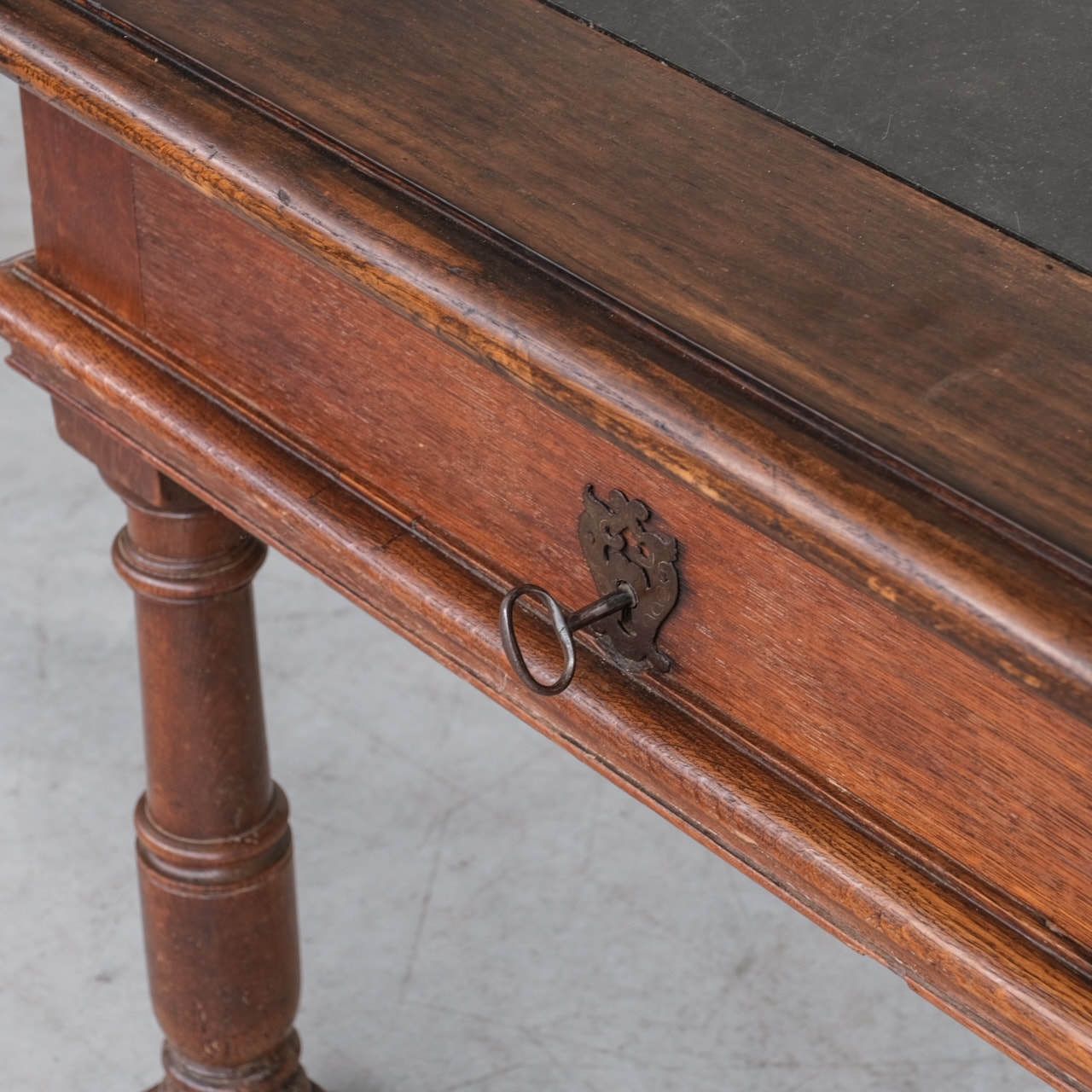 3950.0 Antique Italian Money Changers Desk With Hidden Storage photo
