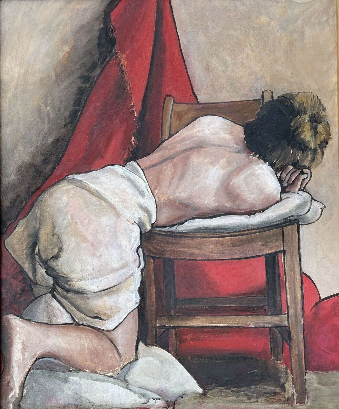 Reclining Nude By Jane Wheeler photo Art