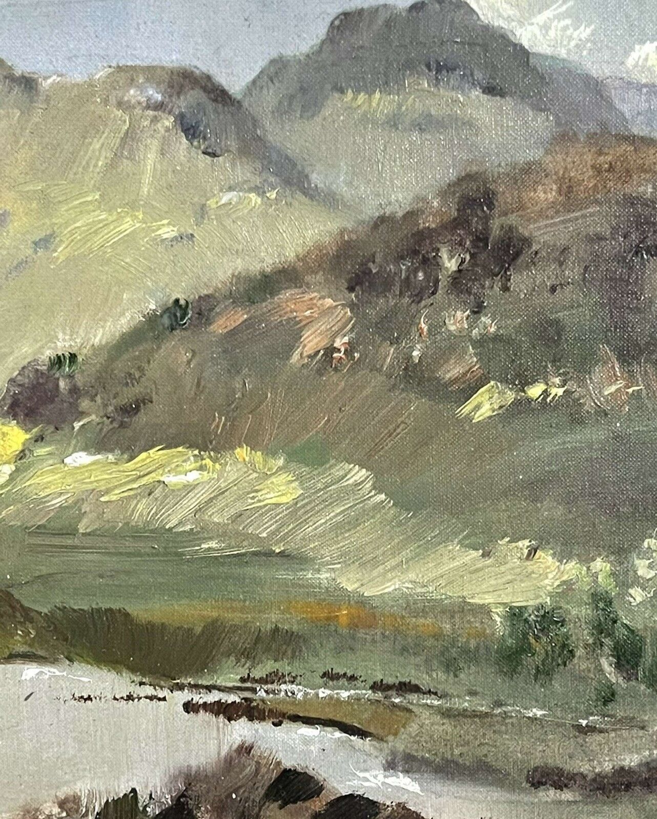 Original Painting By Vernon Ward Cumbrian Mountains photo vinterior