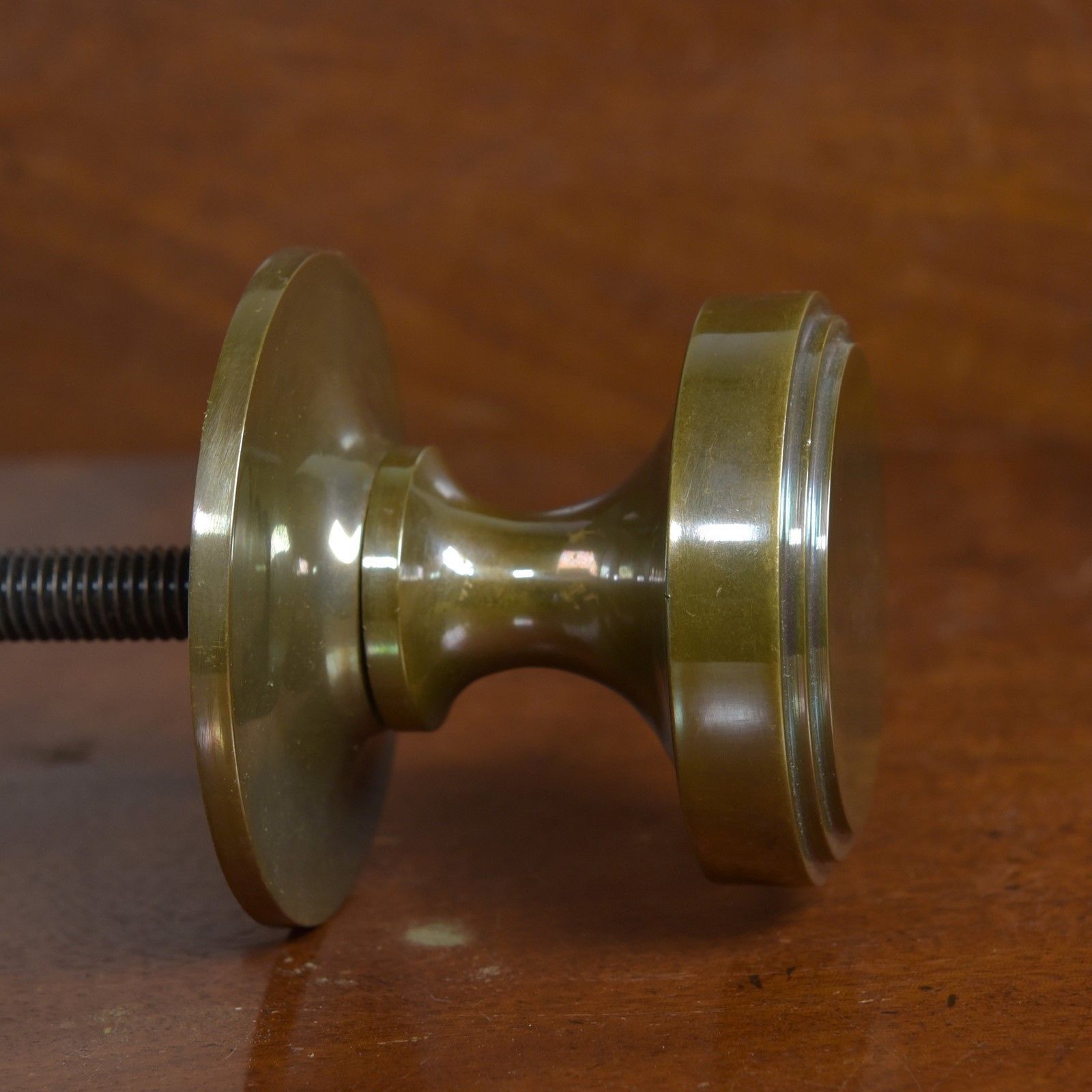 Cast Bronze Centre Door Knobs X4 photo furniture