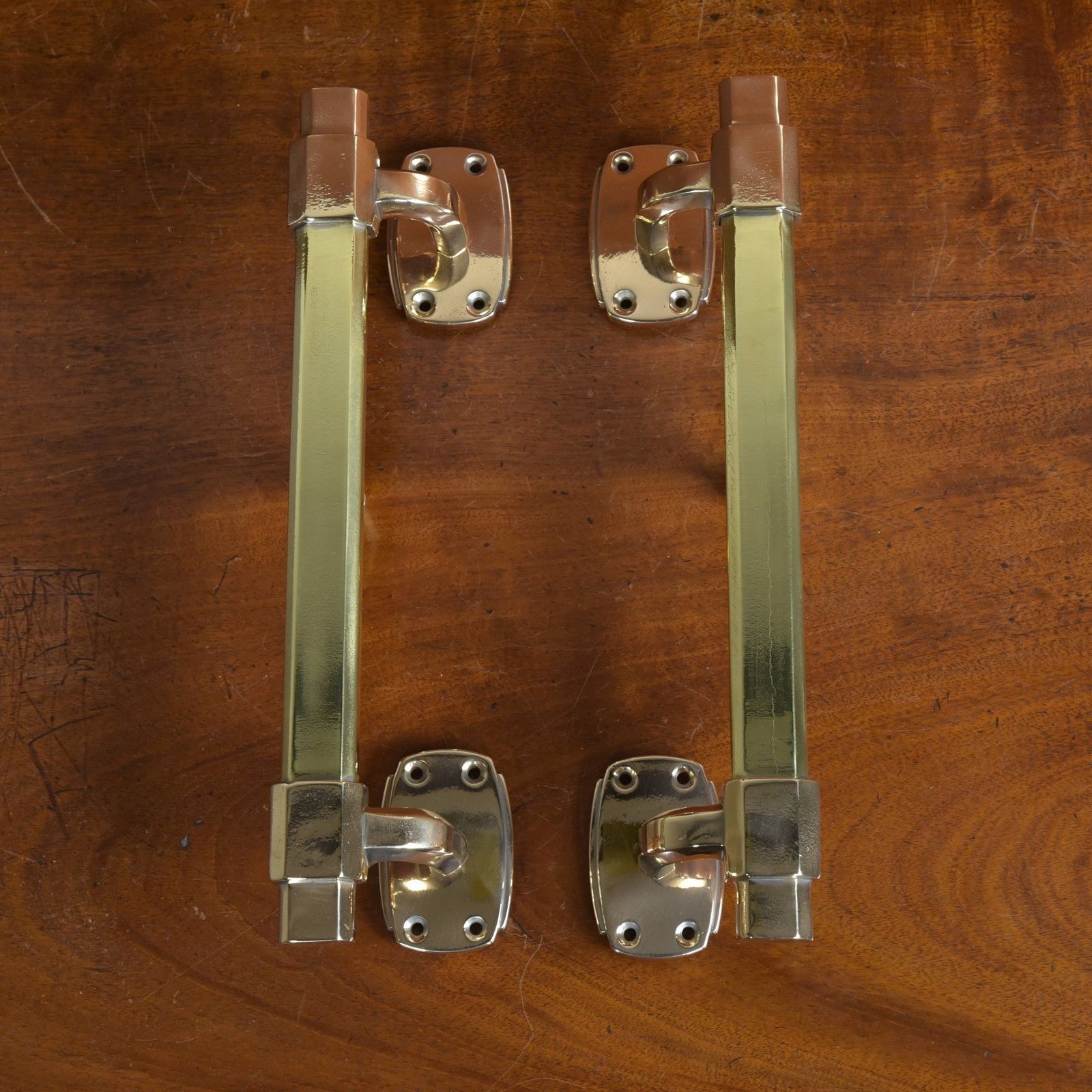 Antique Deco Brass Door Handles photo buy