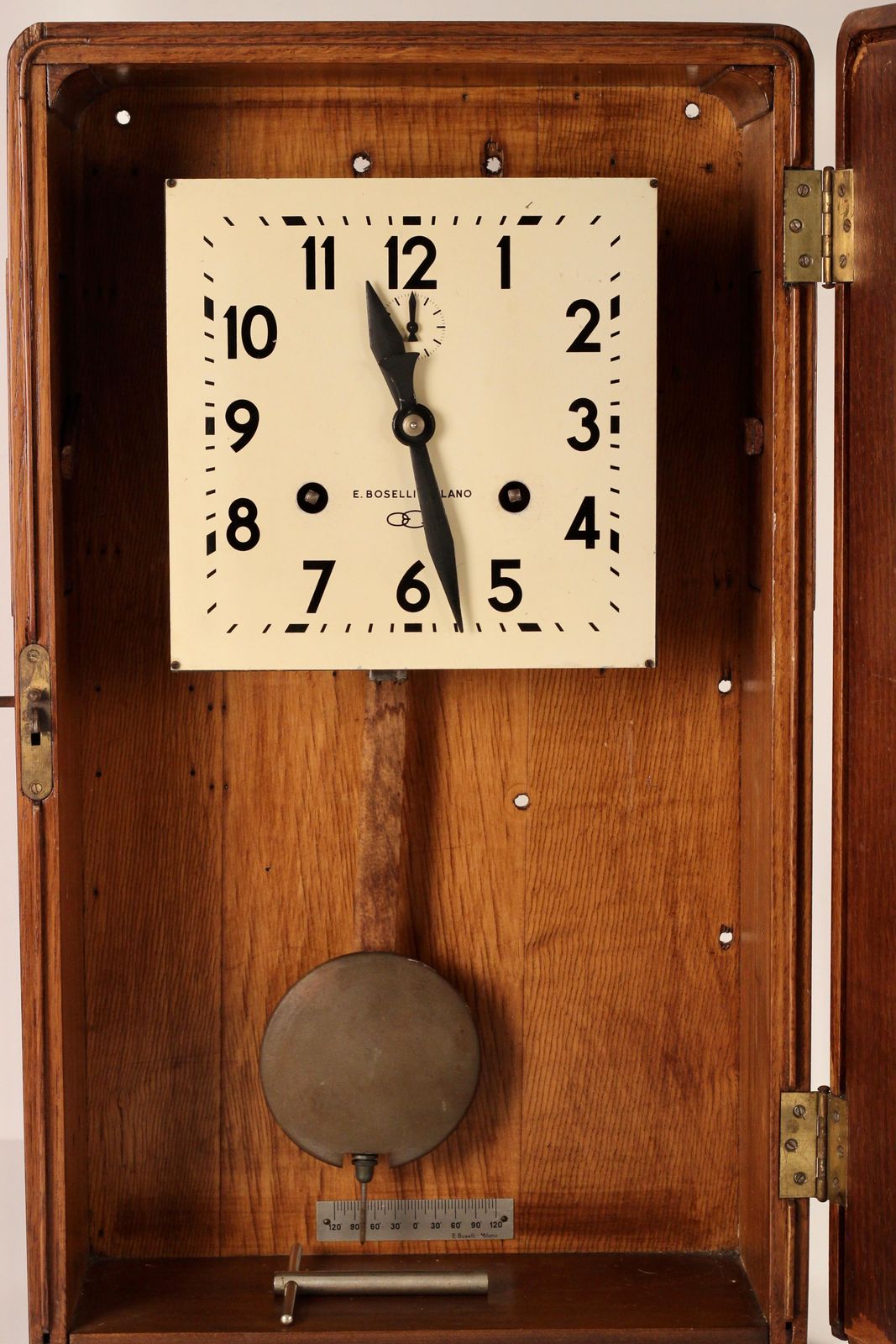 photo buy 1920’s Bakelite Italian Railway Station Wall Clock From The Italian Riviera