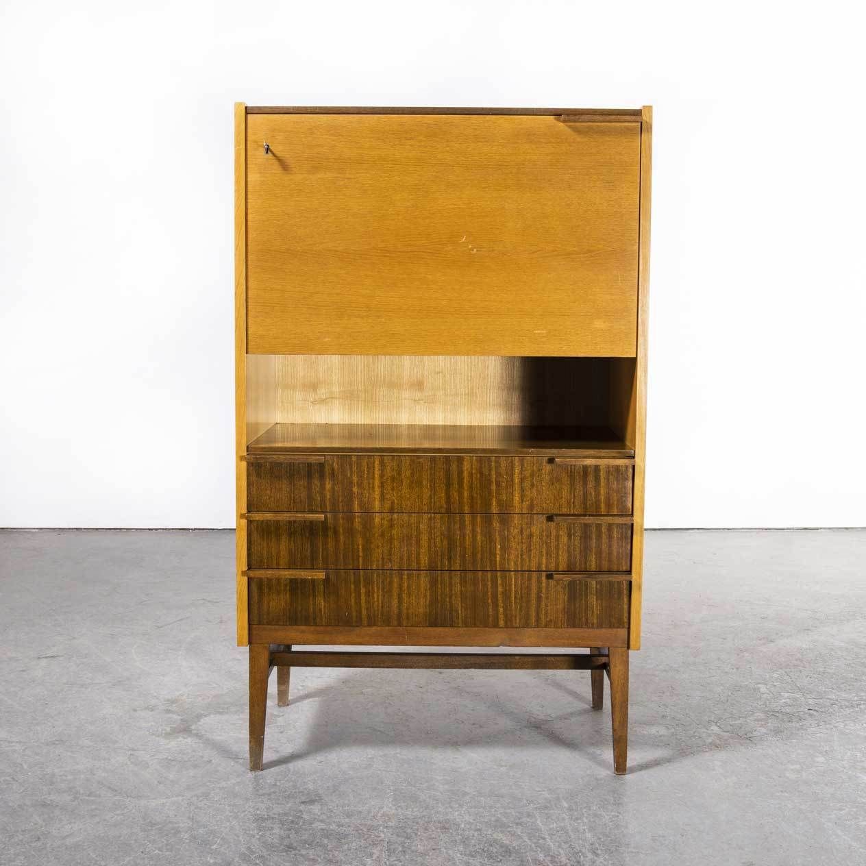 photo for sale 1960’s Large Mid Century Desk  Cabinet – Up Zavody