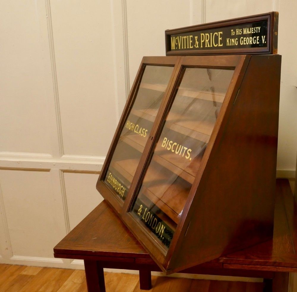 photo for sale Mcvitie & Price Counter Top Cake Shop Display Cabinet