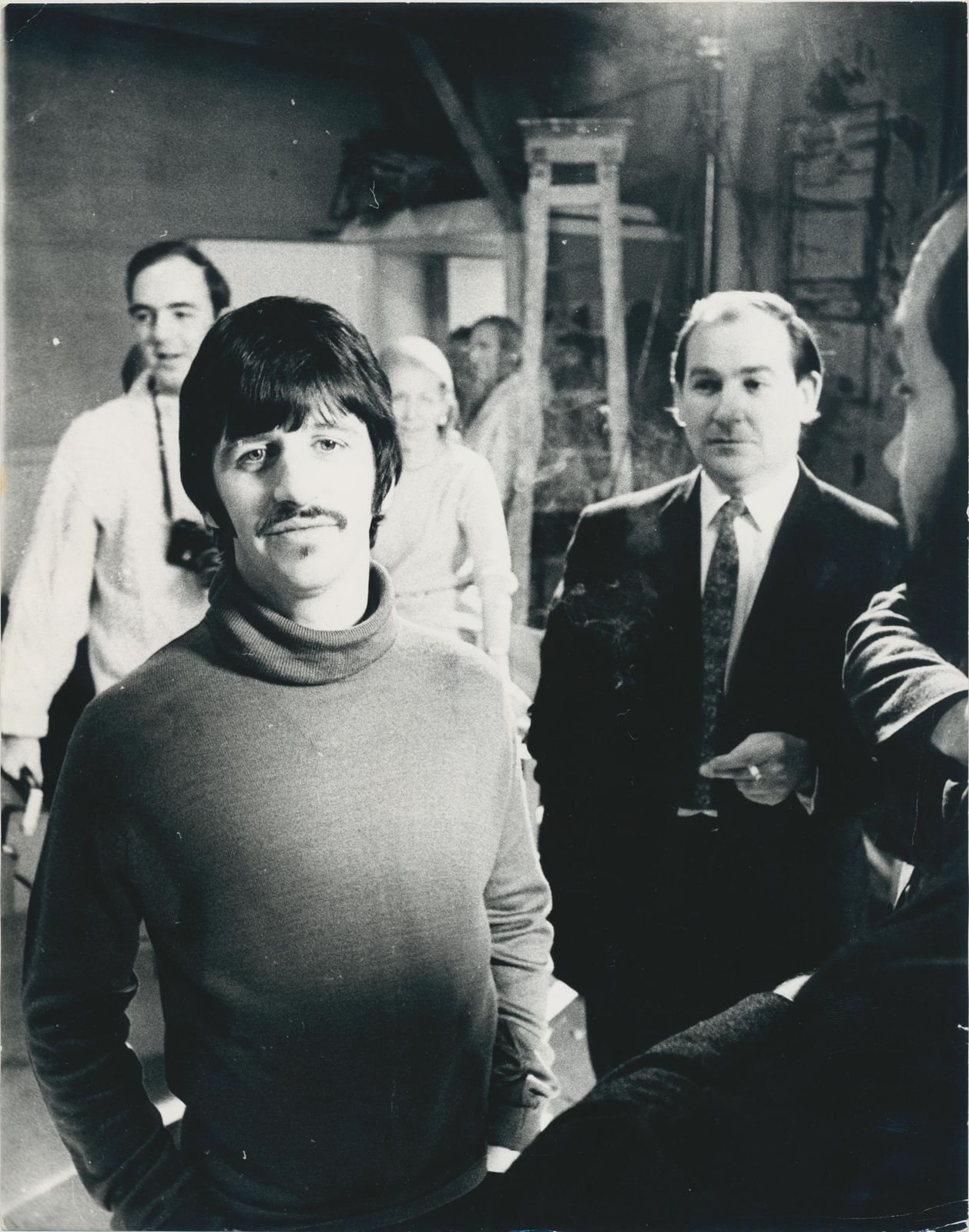 The Beatles, Ringo Starr, Black And White Photography, 1970s, 20,8 X 20,3