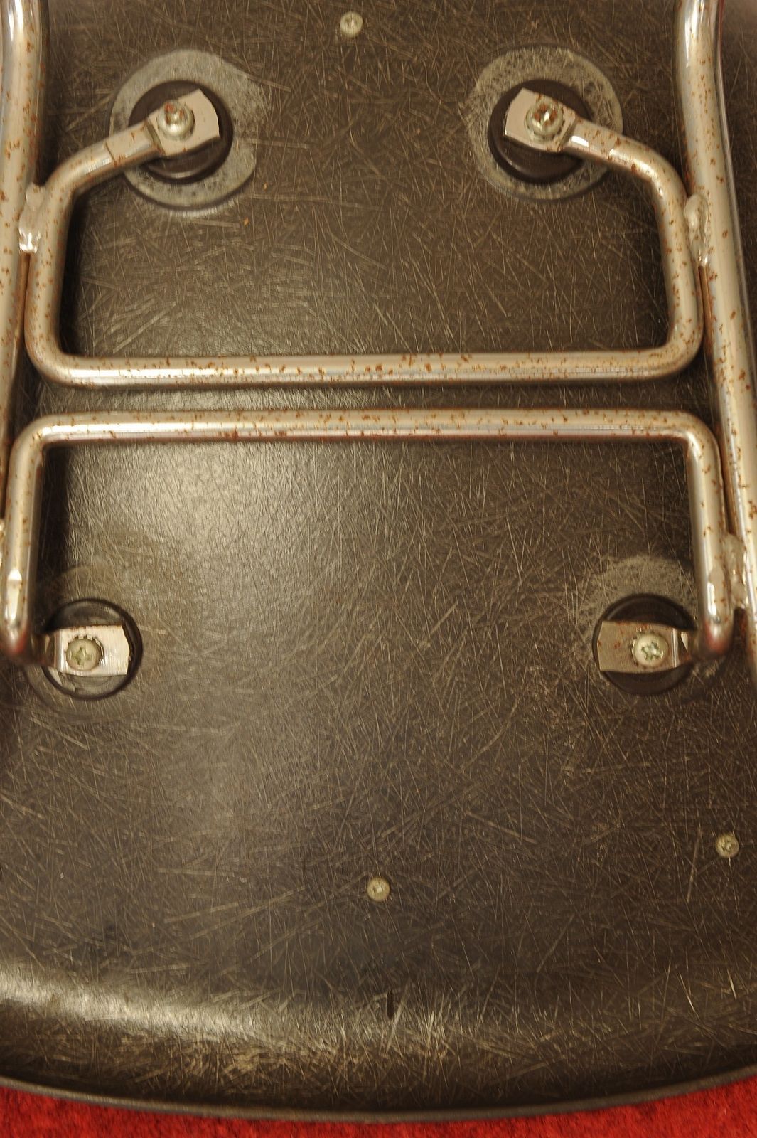 Charles & Ray Eames For Herman Miller Dss Fibreglass Upholstered Chair With Chrome Base Ol photo 1890.0