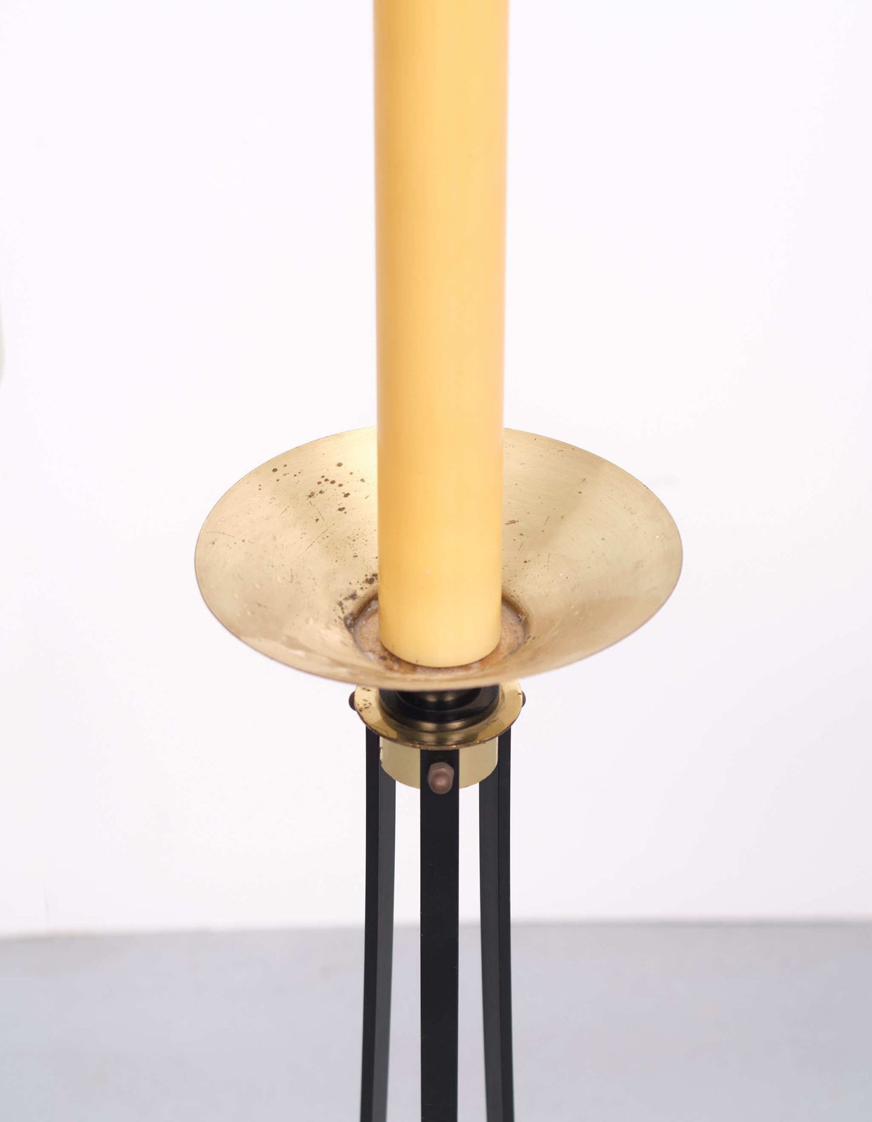 Art Deco Brass Big Church Torchères Dutch 1930s photo buy