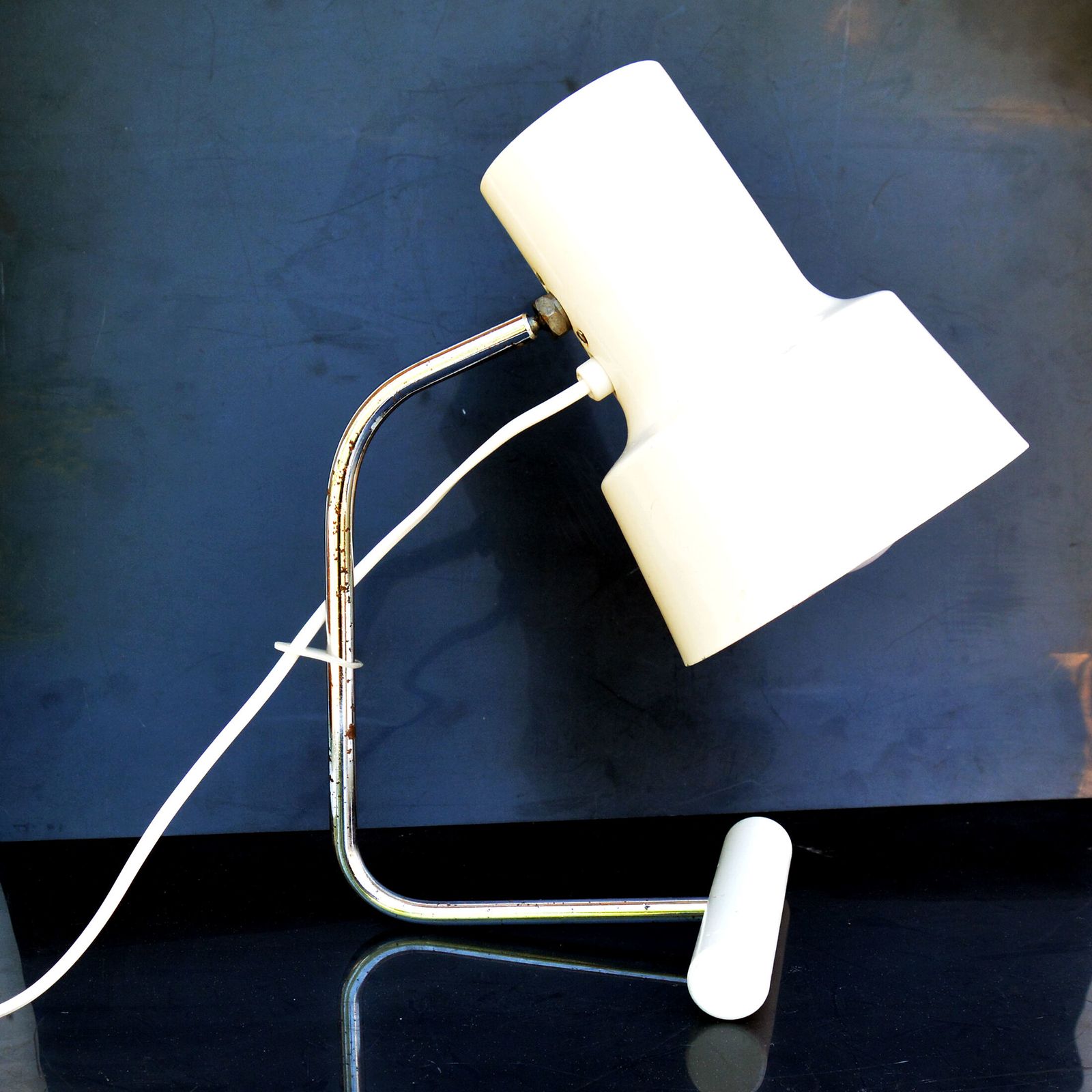 1960s Design Modern Desk Lamp, Designed By J. Hurka, Napako, Czechoslovakia photo vinterior