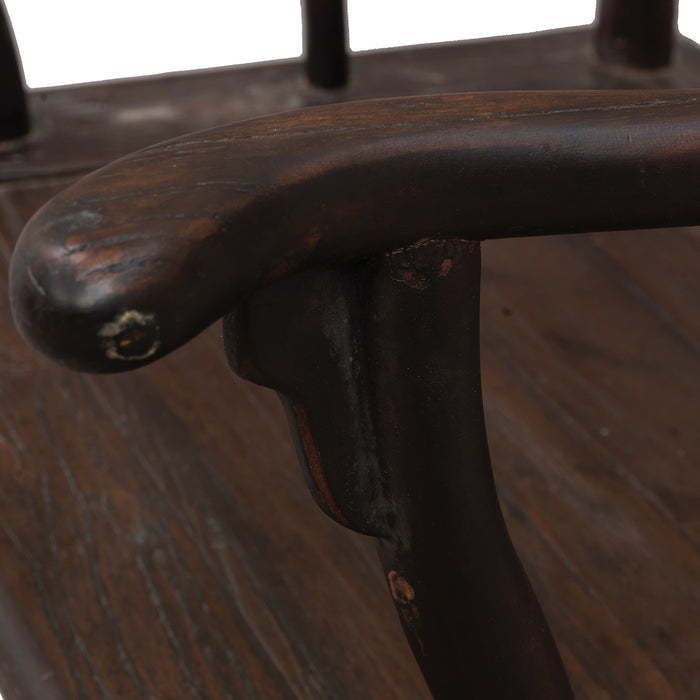 Pair Of Antique Yoke Back Armchairs photo buy