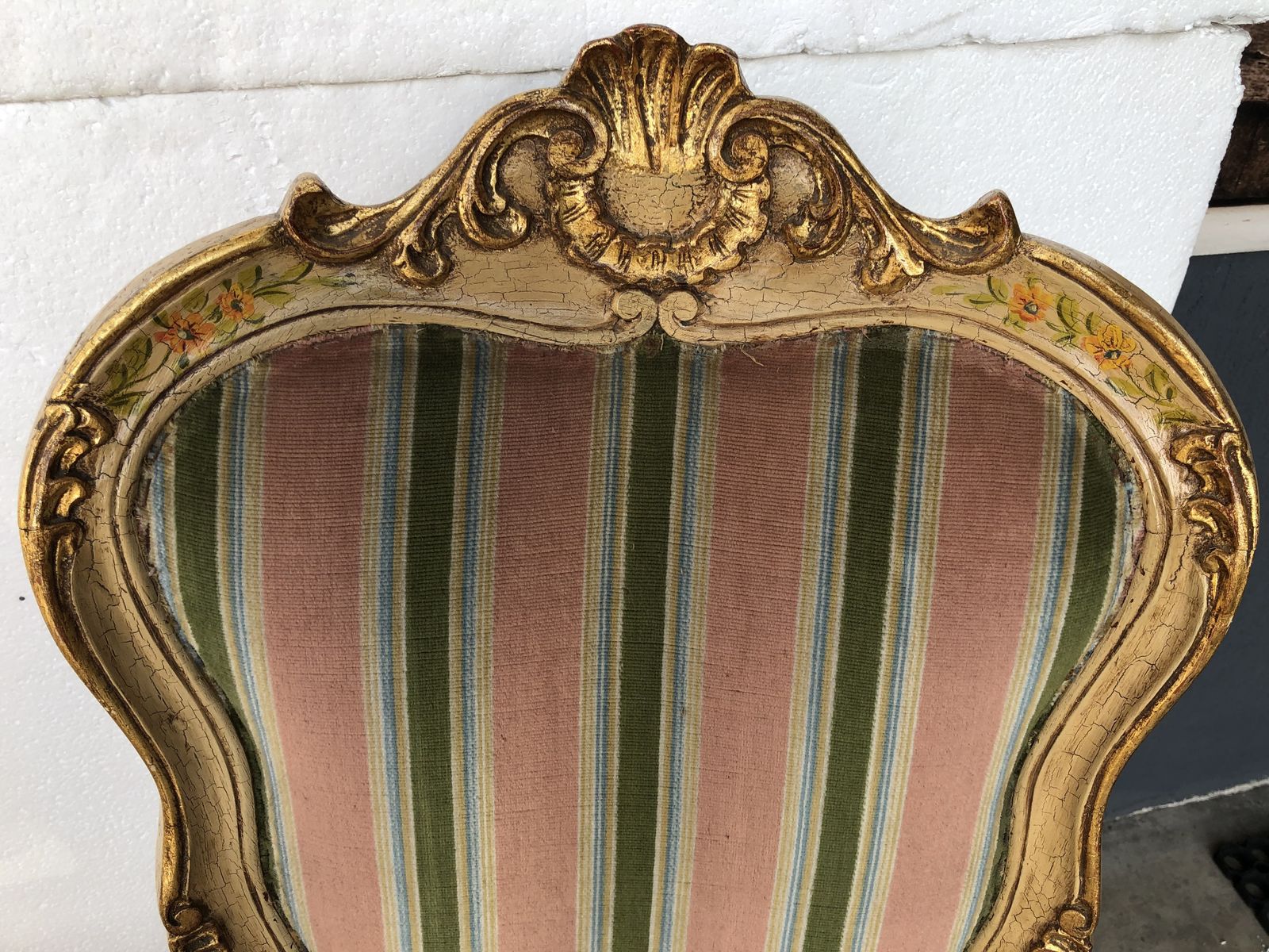 Hand Carved Chairs In Lacquered Maple Wood At "Cren Cren" photo furniture