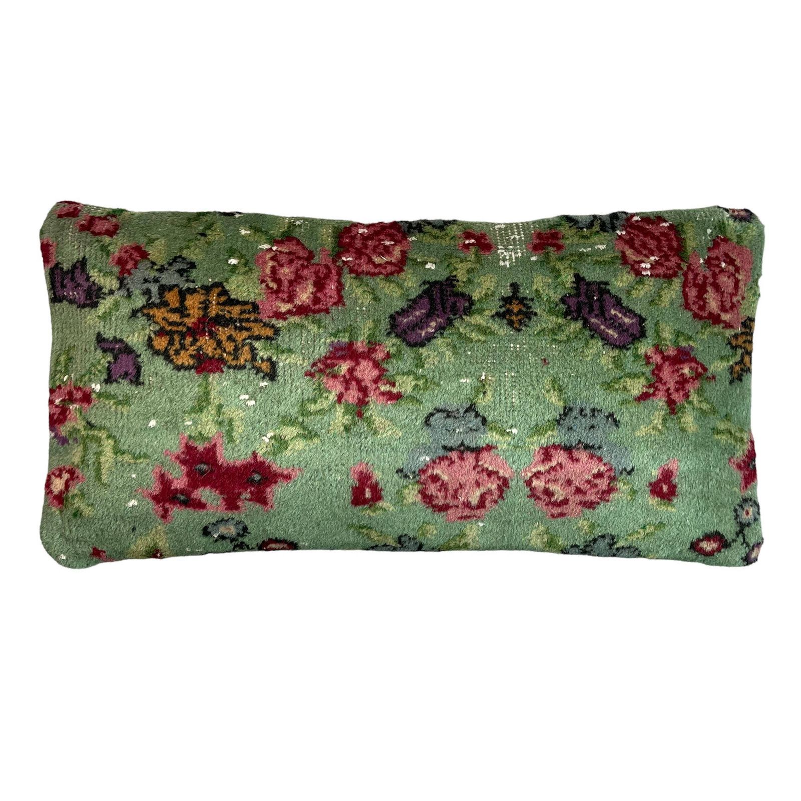 Vintage Hand Made Rug Cushion Cover, Decorative Rug Pillow Cover, Large Vintage Turkish Rug Cushion Cover photo vinterior