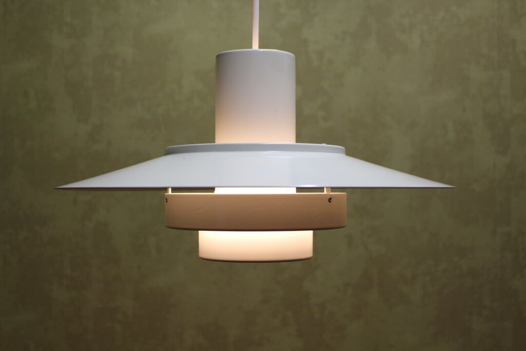 Fog And Morup White Falcon Pendant Lamp By Andreas Hansen photo vinterior