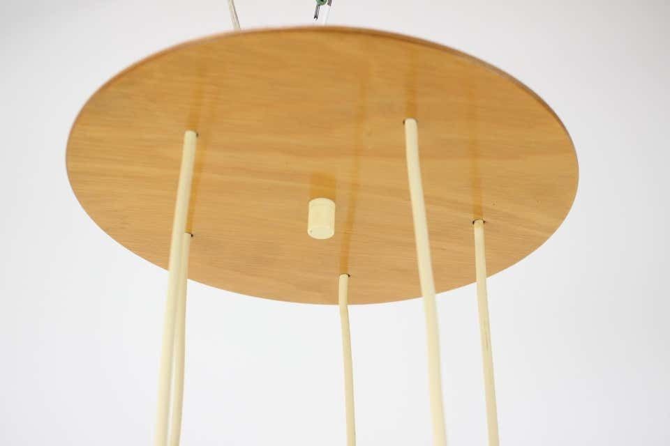 Midcentury Adjustable Chandelier By Pokrok žilina, 1970s photo 712.0