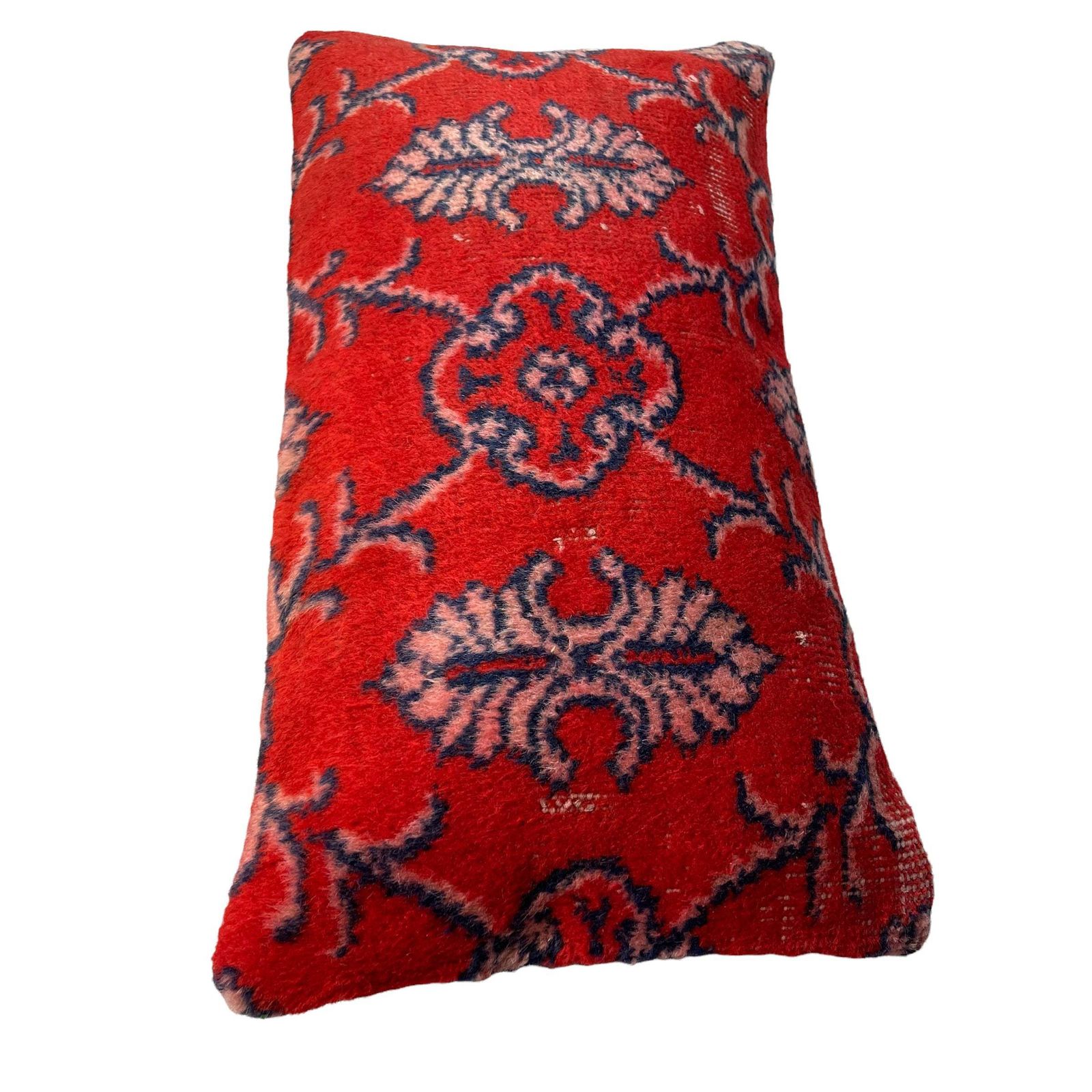 Vintage Hand Made Rug Cushion Cover, Decorative Rug Pillow Cover, Large Vintage Turkish Rug Cushion Cover photo Textiles