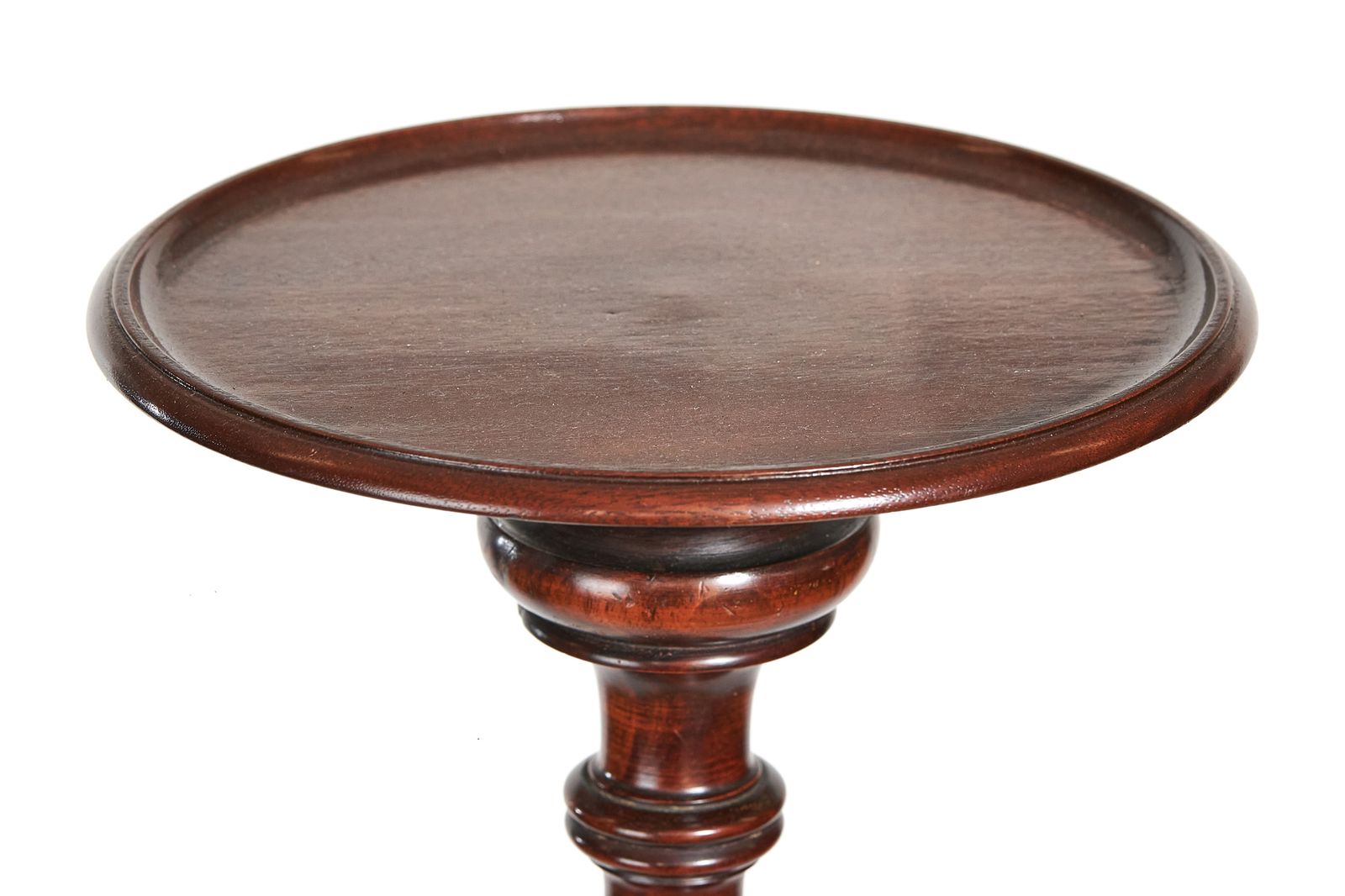 Edwardian Mahogany & Carved Torchere Stand photo vinterior
