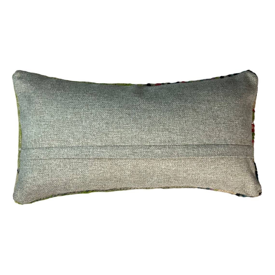 Vintage Hand Made Rug Cushion Cover Decorative Rug Pillow Cover photo furniture