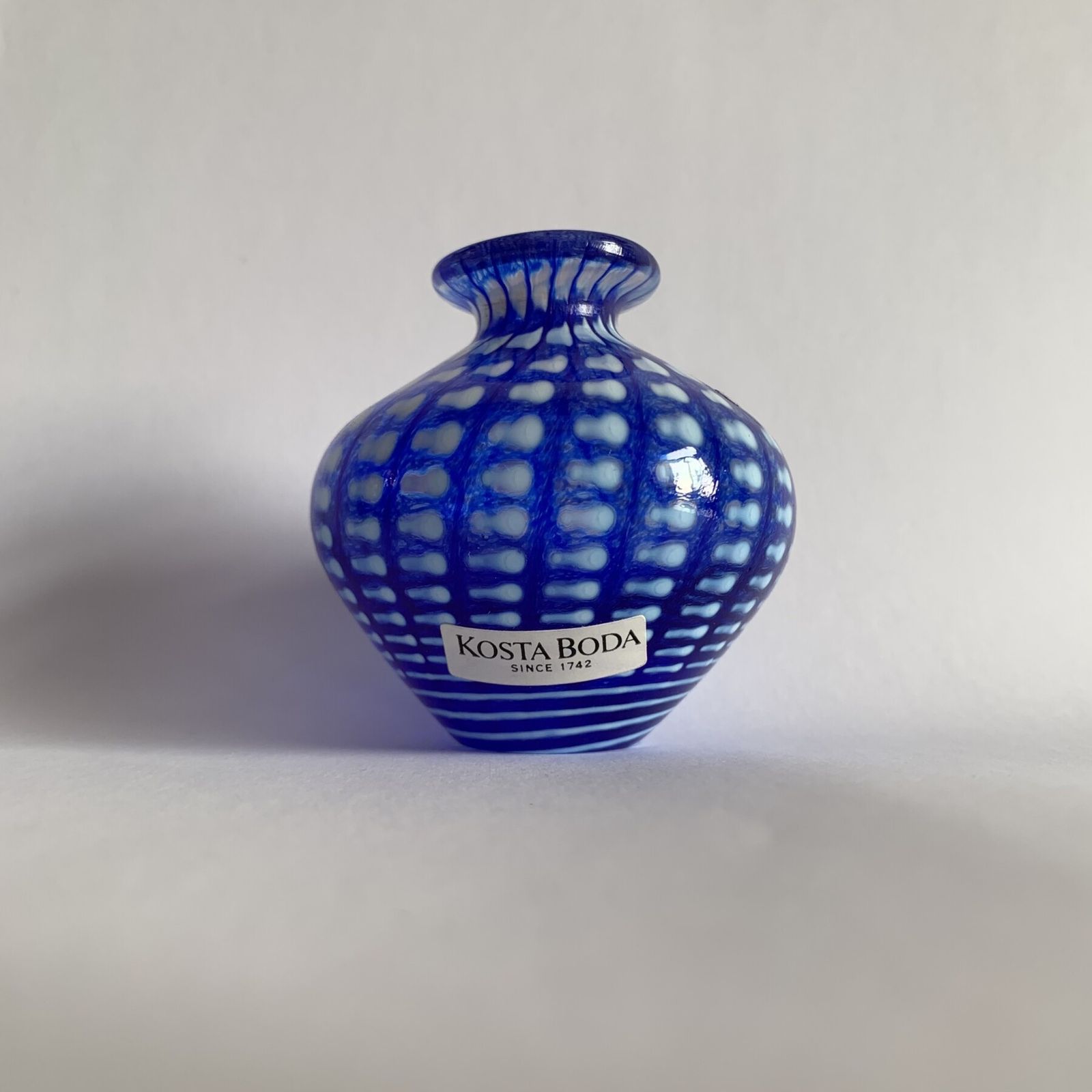 Bertil Vallien For Kosta Boda Miniature Vase 1990's