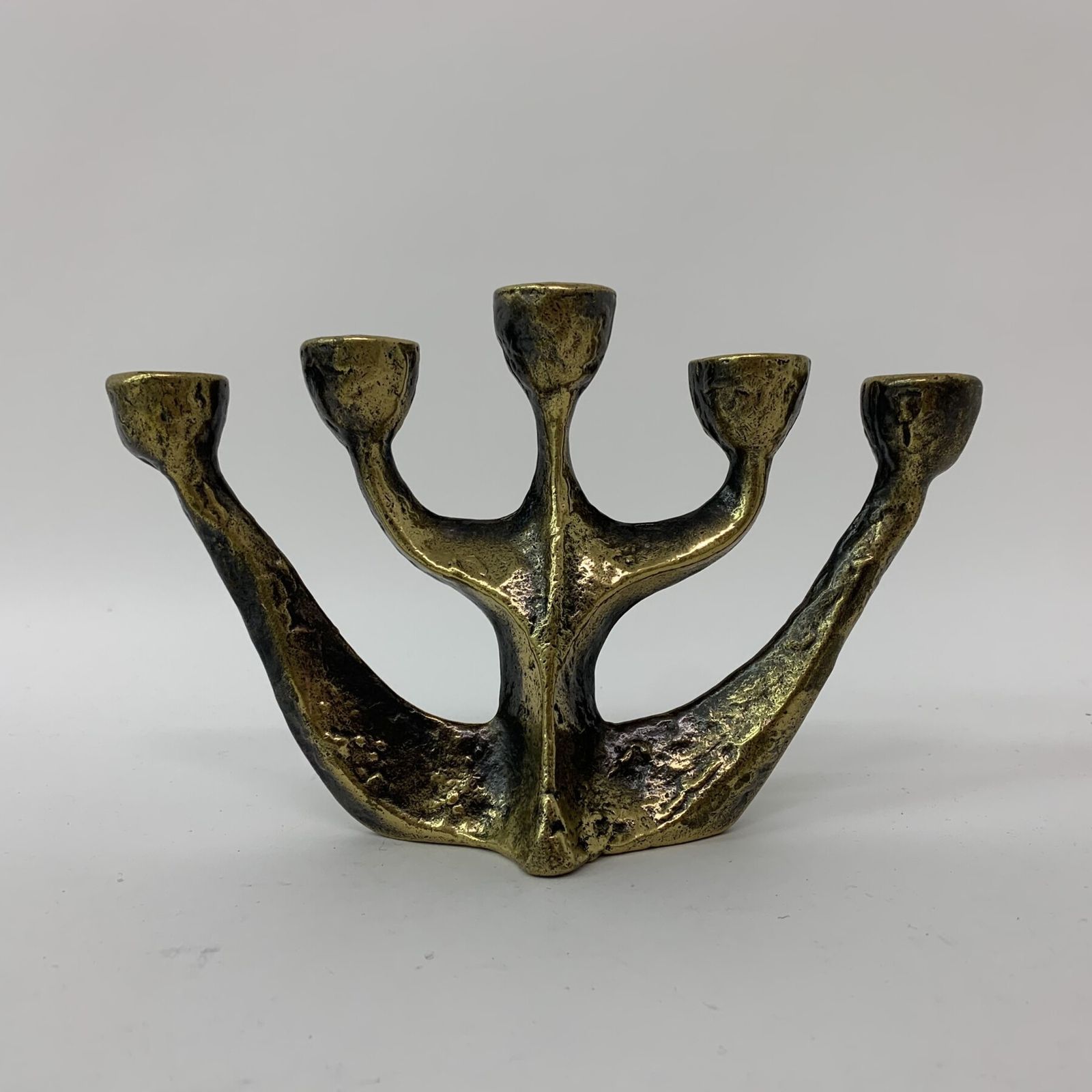 Brutalist Candle Holder By Horst Dalbeck 1970s Germany photo furniture