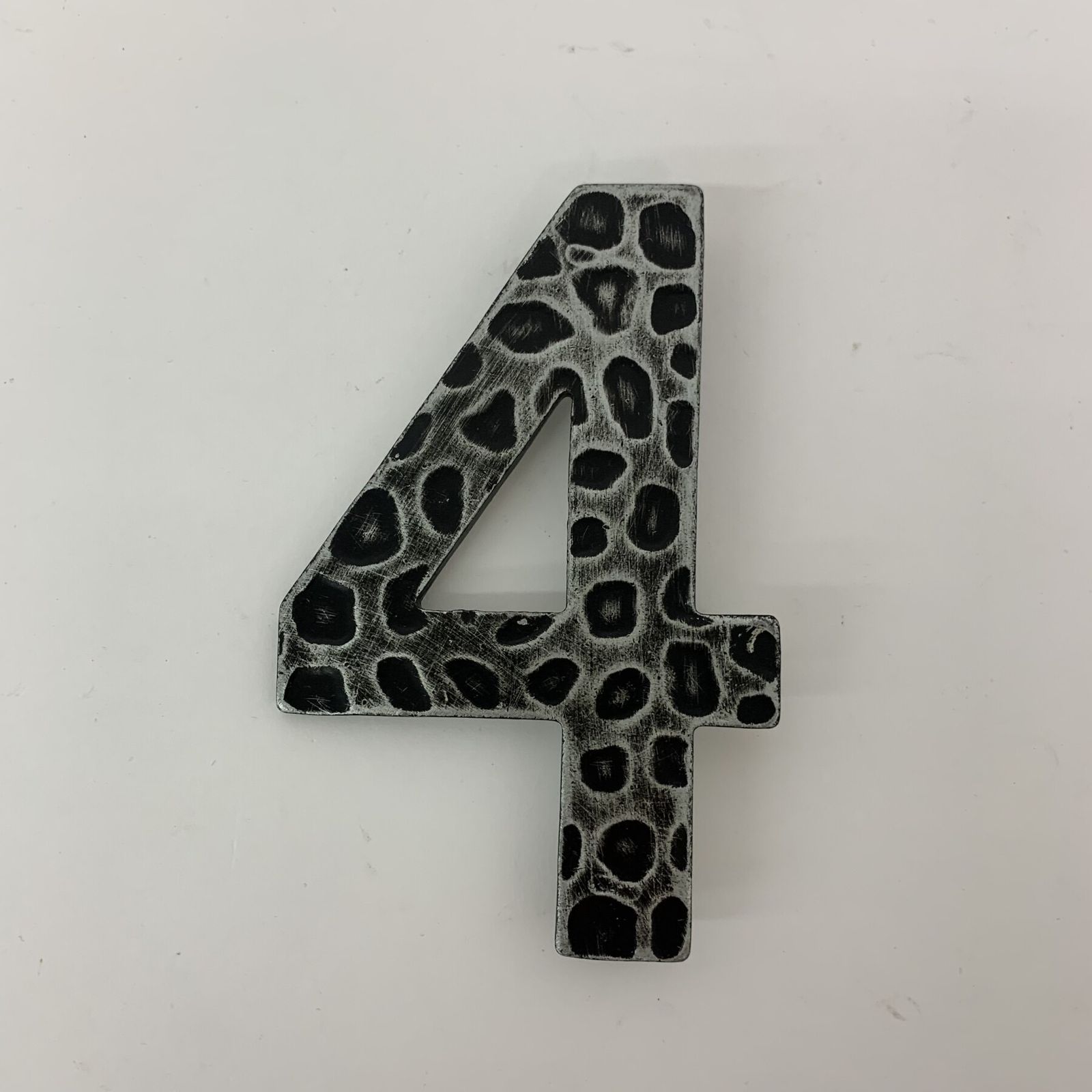 Brutalist Door Numbers Letters 1970’s photo furniture