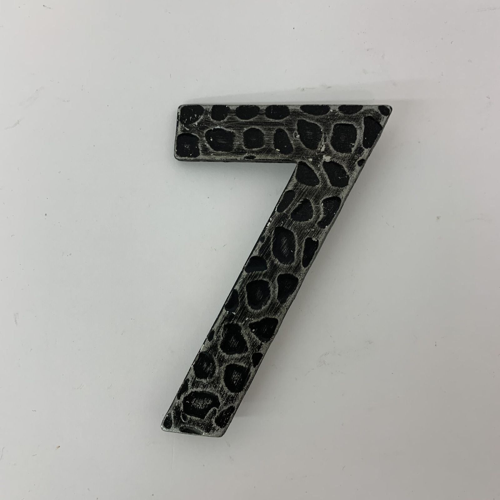 Brutalist Door Numbers Letters 1970’s photo Home Fixtures