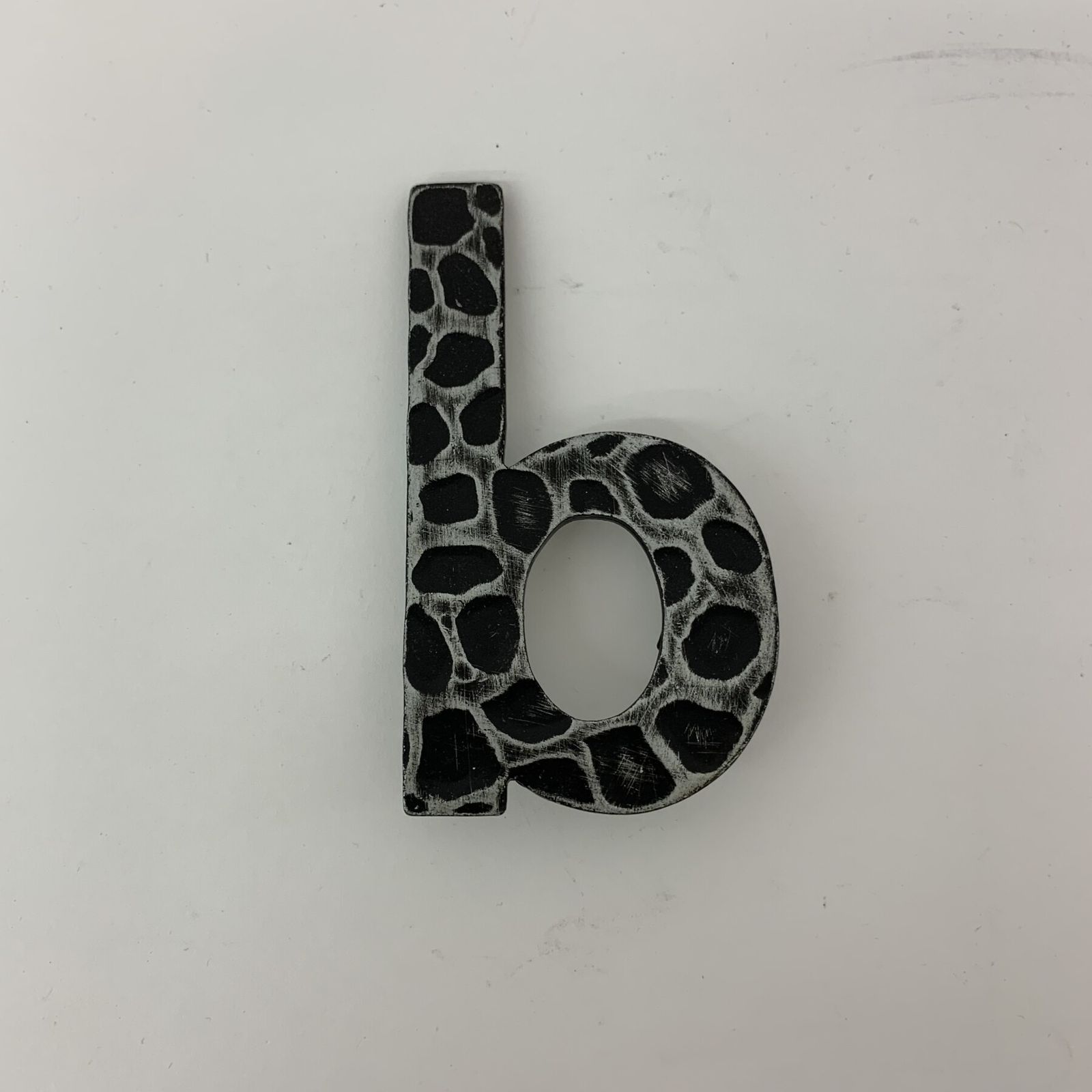 Brutalist Door Numbers Letters 1970’s photo vintage