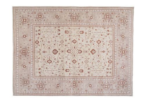 1245.0 Vintage Oversize Turkish Kars Rug 8' X 10'12" photo