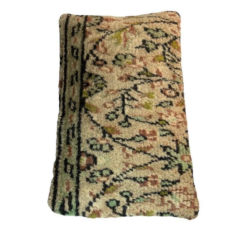 Vintage Hand Made Rug Cushion Cover 30 X 50 Cm Decorative Pillow Large Turkish Rug photo 59.0