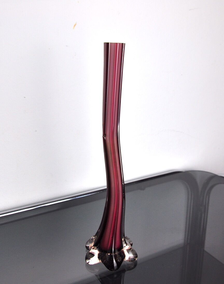 Purple Murano Glass Soliflore, Italy, 1960 photo Home Decor