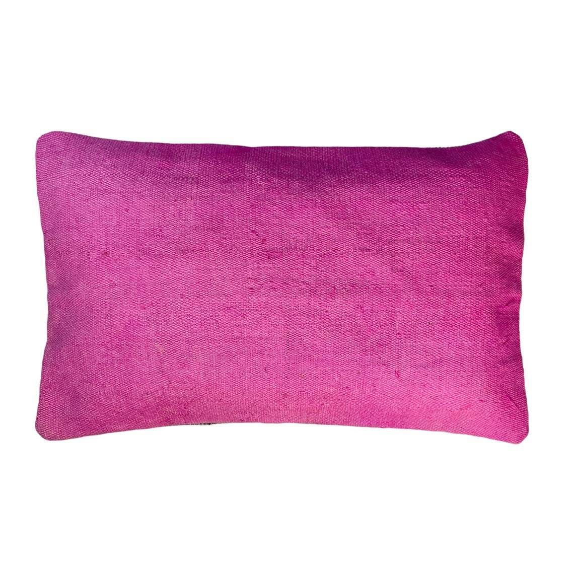 Vintage Kilimkussen, 30x50 Cm – Boho Kussen, 12''X 20'' – Bohemian Woonkussen – Kilim Zitkussen – Groot Handgemaakt Kussenhoesje