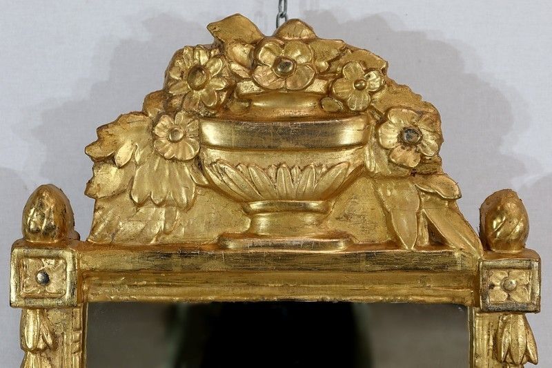 Mirror In Gilded Wood, Louis XVI Style? Early 20th Century photo 937.3