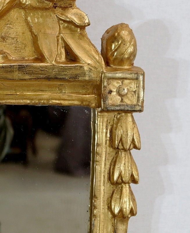 Mirror In Gilded Wood, Louis XVI Style? Early 20th Century photo buy